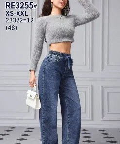 Jeansy Damskie,size xs-2xl,Paczka 12szt ,1 kolor