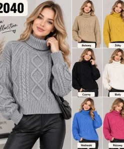 Swetry Damskie, size uni,paczka 10szt,mix kolor