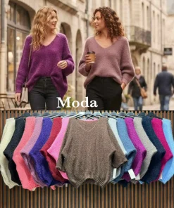 Swetry Damskie ,Size uni ,paczka 6szt, mix kolor