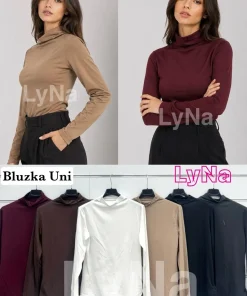 Bluzki damskie,size uni,paczka 6szt,mix kolor