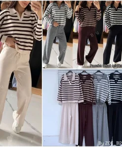 Komplety Damskie WŁOSKA,Size uni,paczka 6szt, mix kolor