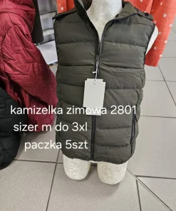 Kamizelki MĘSKIE,size m-3xl,Paczka 6szt,1 kolor