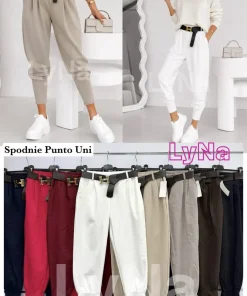 Spodnie Damskie WŁOSKA,Size uni,paczka 6szt, mix kolor