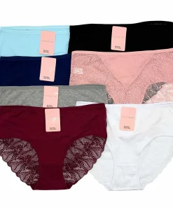 Majtki Damskie,size xl-3xl,paczka 24szt,mix kolor