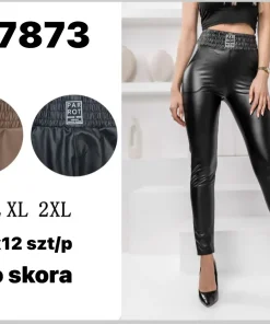 Spodnie skórzane Damskie,size m-2xl,paczka 12szt,mix kolor