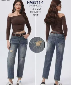 Jeansy Damskie,size xs-xl,Paczka 10szt ,1kolor