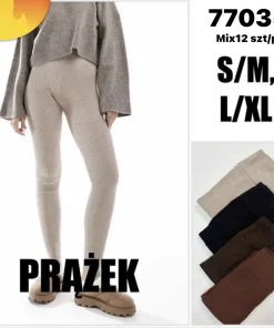 Leginsy Damskie,size s/m-l/xl,paczka 12szt,mix kolor