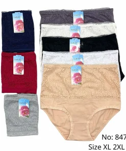 Majtki Damskie, size xl-3xl,paczka 24szt,mix kolor