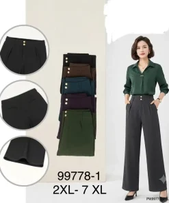 Spodnie Damskie,size 2xl-7xl,Paczka 12szt,mix kolor