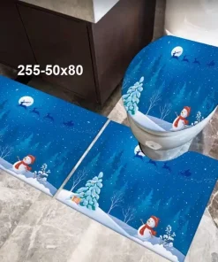 Komplet Dywan do toalety Rozmair : 35/65 + 60/90