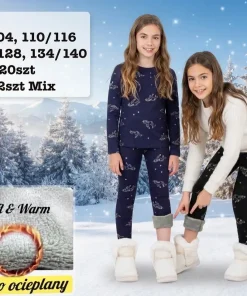 Legginsy DZIECIĘCA,size 98-140,Paczka 12szt,mix kolor