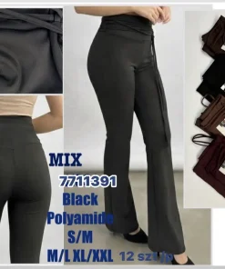 Leginsy Damskie,size s/m-xl/2xl,Paczka 12szt ,mix kolor