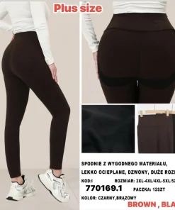 Leginsy Damskie,size 3/4-5/6xl,Paczka 12szt,mix kolor