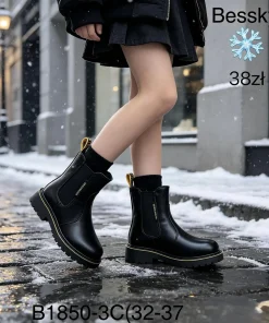 Buty Botki DZIECIĘCE (32-37, 8par)