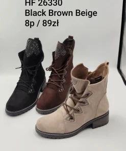 Buty Botki DAMSKIE 36-41 8par)