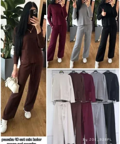 Komplety Damskie WŁOSKA,Size uni,paczka 8szt, mix kolor