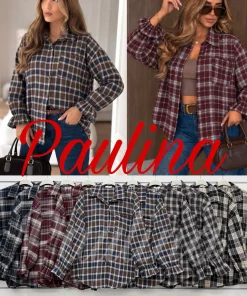 Koszule Damskie WŁOSKA,Size uni,paczka 6szt, mix kolor