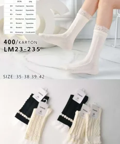 Skarpety Damskie,size 35-42,Paczka 40szt,mix kolor