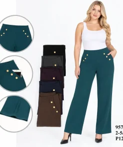 Spodnie Damskie,size 2xl-6xl,Paczka 12szt ,mix kolor