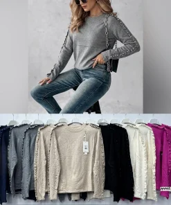 Swetry Damskie WŁOSKA,Size uni,paczka 6szt, mix kolor