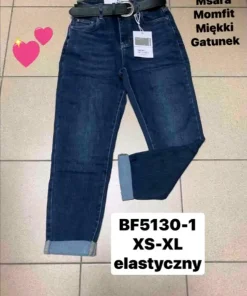 Jeansy Damskie,size xs-xl,Paczka 10szt ,1 kolor