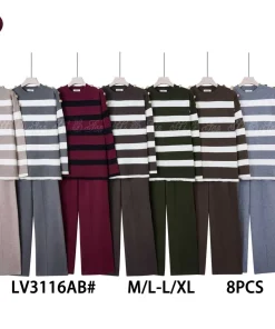 Komplety Damskie,size m/l-l/xl,Paczka 8szt,mix kolor