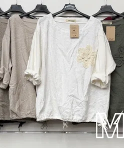 Bluzki damskie,size uni,paczka 6szt,mix kolor