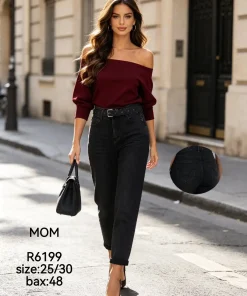 Jeansy Damskie,size 25-30,paczka 12szt,1kolor