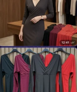 Sukienki Damskie WŁOSKA,Size uni,paczka 6szt, mix kolor