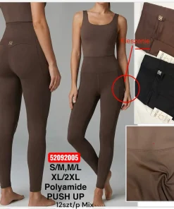 Leginsy Damskie,size s/m-xl/2xl,paczka 12szt,mix kolor