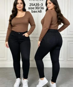 Jeansy Damskie,size 30-36,Paczka 12szt,1kolor