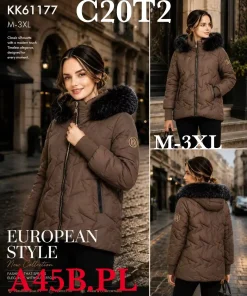 Kurtki Damskie,size s-3xl,Paczka 5szt ,1kolor