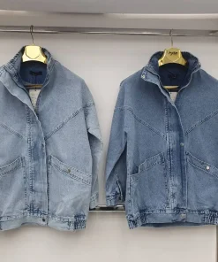 Kurtki Jeansowe Damskie, size s-2xl,paczka 5szt,1kolor