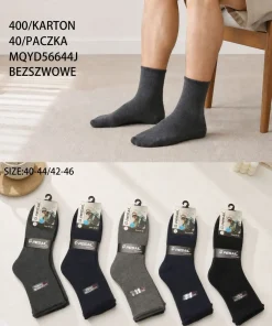 Skarpety MĘSKIE,size 40-46,paczka 40szt,mix kolor