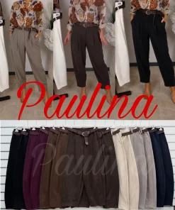 Spodnie Damskie WŁOSKA,Size uni,paczka 6szt, mix kolor