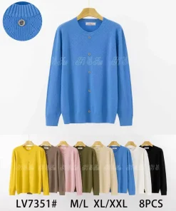 Swetry Damskie ,Size m/l-xl/2xl,paczka 8szt, mix kolor