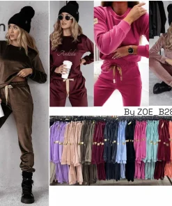 Komplety Damskie WŁOSKA,Size uni,paczka 6szt, mix kolor