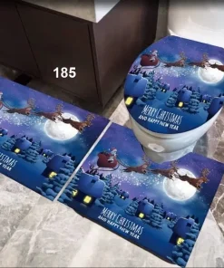 Komplet Dywan do toalety Rozmair : 35/65 + 60/90
