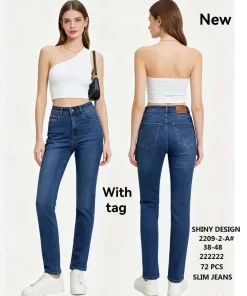 Jeansy Damskie,size 38-48,paczka 12szt,1kolor