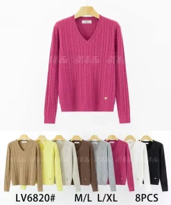 Swetry Damskie ,Size m/l-l/xl,paczka 8szt, mix kolor