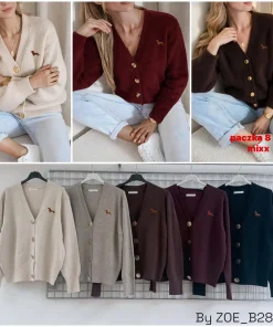 Swetry damskie,size uni,paczka 8szt,mix kolor