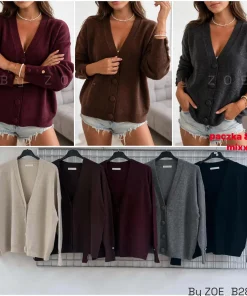 Swetry damskie,size uni,paczka 8szt,mix kolor