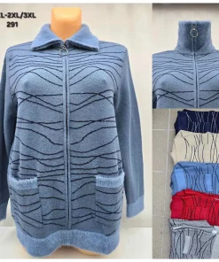 Swetry DAMSKA, size l/xl-2/3xl,paczka 10szt,mix kolor