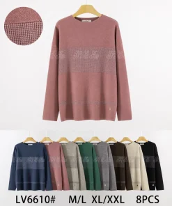 Swetry damskie,size m/l-xl/2xl,Paczka 8szt,mix kolor
