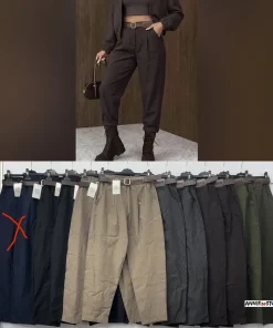 Spodnie Damskie WŁOSKA,Size uni,paczka 6szt, mix kolor