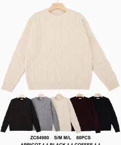 Swetry Damskie ,Size s/m-m/l,paczka 10szt, mix kolor