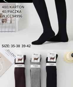 Pończochy Damsskie,size 35-42,Paczka 40szt ,mix kolor