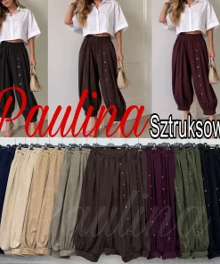 Spodnie Damskie WŁOSKA,Size uni,paczka 6szt, mix kolor