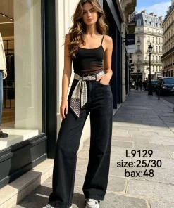 Jeansy Damskie,size 25-30,paczka 12szt,1kolor
