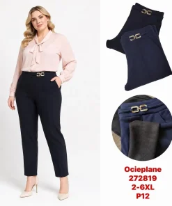 Spodnie Damskie,size 2xl-6xl,Paczka 12szt,mix kolor